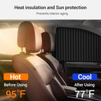ZATOOTO Car Magnetic Side Window Sun Shades, Car Sunshades Curtains, 2 Pack | Privacy, UV‑Block, Heat Insulation, Metal Frame Fit, Camping, Sleeping,Travel, Baby Safety, and Daily Use, Easy to Install - Image 2
