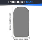 ZIMABLUE 1PC Waterproof Towel Car Seat Cover - 525g Heavy Duty 3-Layer Microfiber Sweat Protector for Bucket Seats - Non-Slip Machine Washable Universal Fit for Gym, Yoga, Beach, Pets & Outdoors-Gray - Image 4
