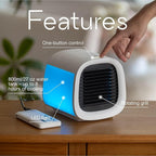 Evapolar evaCHILL Portable Air Conditioners - Portable AC Unit - Small Personal Evaporative Air Cooler & Fan for Desk, Office, Car, Camping, White - Image 2