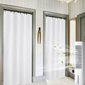 RYB HOME Curtains for Bedroom Living Room Dining Room Office 84 inches Long | Privacy Protection,Thermal Insulated,Sunlignt Heat Blocking,Drapes for Nursery Rental Room,W42 x L84,Pure White,2 Panels by RYBHOME