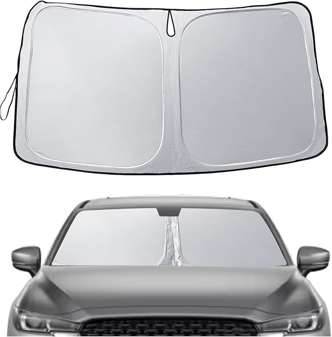 SXCY for 2026 Mazda CX5 Windshield Sunshade for 2026 Mazda CX5 Accessories 2026 CX5 Sunshade Foldable Sun Shield 2026 CX-5 Sun Shade Block UV Rays by SXCY