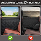 Surfcabin Dog Car Door Protector: 20% Larger Design for Trucks & Large SUVs | Thickened Waterproof Fabric, 2 Packs Full Door Panel Covers, Protects Doors from Dog Scratching - Image 4