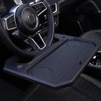 CYDZSW Car Steering Wheel Tray for Eating Food,Steering Wheels Desk Road Trip Essentials for Adults,Car Table Food Trays Organization,Cars Cool Interior Gadgets Accessories(Black) by CYDZSW