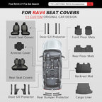TTX LIGHTING Custom Fit for Toyota RAV4 Seat Covers 2013-2018 5-Seats | Original Seat Pattern | Full Coverage | Easy Install | Waterproof | Faux Leather | Shield Your Car Seats | All Season - Image 9