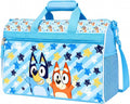 Bluey Kids’ Duffle Bag – Bluey & Bingo Travel Gym Bag with Adjustable Shoulder Strap, Mesh Side Pockets & Zipper Pocket by FASTFORWARD