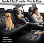 For Toyota Corolla Cross 2022-2026 Car Seat Covers, Full Set, Whiteline | Premium Leather Full Coverage Seat Protectors – All-Season, Waterproof, Breathable, Cushioned Comfort & Airbag Compatible - Image 3