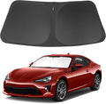 Windshield Sun Shade for 2017-2021 Toyota 86/2022-2023 GR86 | Full covered, Foldable & Durable, Block UV Rays, Reduce Heat, Easy to install, Keep Car Cooler by LHFLIVE