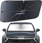 Windshield Sun Shade Umbrella for Kia Sportage 2023-2026 Front Window | Heat-Reflective Window Shade, Umbrella Sunshade Cover Blocks Heat, Protects Interior, Vehicle-Specific Precision Fit by Fshaanys
