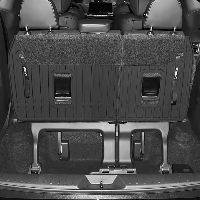 Custom for 2011-2020 Toyota Sienna Rear Seat Backrest Mats All Weather TPE Protection Mat Accessories (for 2011-2020 Toyota Sienna Backrest Mats) - Image 2