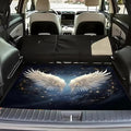 Universal Car Trunk Mat 29" x 39", Angel Wings Print All Weather Trunk Protection Cargo Liner, Durable Cargo Mat Rear Trunk Liner, Stylish Vehicle Interior Accessories Suitable for Most Car Models by Unknown