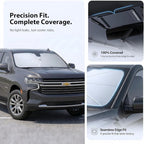2026 Upgraded Windshield Sun Shade Umbrella for Chevrolet Colorado [Precision Custom Fit, Superior UV & Heat Block] Cooling Tech Fabric, Durable Foldable with Storage Bag, Fits 2004-2012, 2015-2026 - Image 6