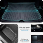 All Weather Cargo Liners for Tesla Model Y Trunk Mats,Front Frunk and Rear Trunk Tray Mats Protector 2021 2022 2023 2024 Accessories - Image 4