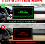 Dual-End Car Phone Holder for 2026 Mazda CX5 CX-5 Accessories 15.6 Screen | Strong Magnetic Cell Phone Mount for Magsafe iPhone, 360° Hands-Free No Air Vent Blockage Stable Stand, Only for Premium Plus - Image 2