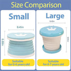 SunnySmile,Travel Potty,Car Potty for Toddler,Portable Toilet for Kids | Portable Toilet for Kids with 45 Liners,for Toddler Travel, Camping, Foldable, Indoor/Outdoor Use - Image 2