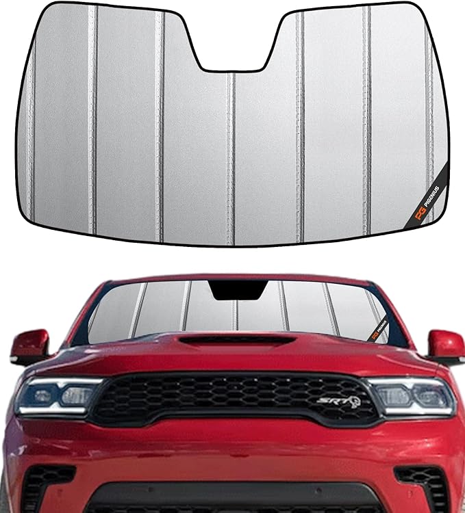 Pigenius Windshield Sun Shade for Dodge Durango 2021-2026 Front Window Sunshade - Safeguard by Pigenius