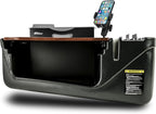 AutoExec AE-FMEF-PM-21M Efficiency FileMaster Car Desk for Your Vehicle Workstation and Mobile Office, Mahogany with Phone Mount | Vehicle Workstation, Mobile Office, Phone Mount - Image 3