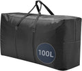 Extra Large travel duffel bag with Strong Handles, Waterproof duffel bag, Durable Zippers, Extra Large Storage Totes for Space Saving and Moving Supplies by Unknown