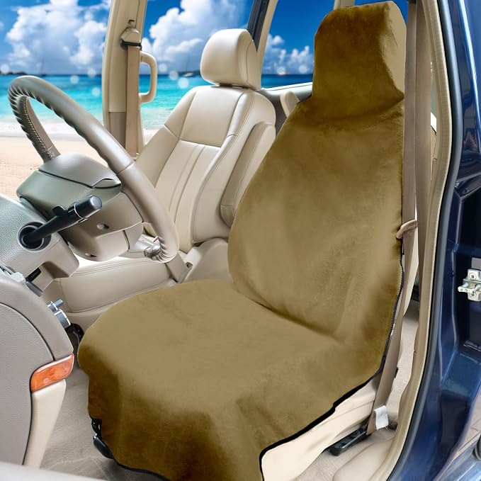 Waterproof Car Seat Cover Towel | Sweat-proof, Universal Fit for SUV & Truck, For Gym, Yoga, Pets, Workout, Beach, Microfiber Fabric, Machine Washable - Image 2
