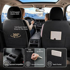 for Subaru Forester 2009-2026 Car Seat Covers, Full Set, Gray | Luxury Full Coverage Leather Seat Protectors, Waterproof Breathable, Non-Slip, Easy to Install, Airbag Compatible, All-Season - Image 7