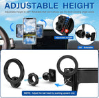 Car Phone Holder for 2021-2026 Ford Mustang Mach-E Accessories 15.5 Screen | Strong Magnetic Cell Phone Mount for Magsafe iPhone & Sunglasses Box, 360° Hands-Free No Air Vent Blockage Stable Stand - Image 3