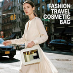 Clear Makeup Bag with Mini Cosmetic Bags,Travel Toiletry Bag for Women,Portable Cosmetic Bag Case, Transparent Waterproof Cosmetic Organizer Storage Bag for Women Men - Image 6