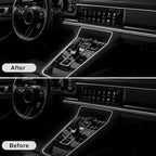 EL Wire Interior Car LED Strip Lights, 16.5FT 5V EL Wire Strip Neon Glowing Strobing Light w/ 5mm Sewing Edge, USB Electroluminescent Ambient Lighting Kit for Car Inside Decoration (White) - Image 5