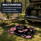 Car Trunk Mat for SUV, 29"x39" Hello Gorgeous Pink Cargo Liner Protector | All Weather Universal Cargo Liners for Dogs, Car Accessory for SUVs/Sedan/Wagons, Durable Non-Slip Washable Rear Cargo Mat - Image 5