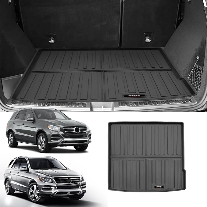 Custom for 2016-2019 Mercedes-Benz GLE /2012-1015 Benz ML Cargo Mats Trunk Liner All Weather TPE Protection Mat Accessories (for 2016-2019 Benz GLE/ 2012-2015 Benz ML) - Image 2
