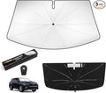 Windshield Sun Shade Umbrella Fit for Toyota Highlander 2020-2026 | Not for Grand Highlander Model, Foldable UV Protection, Emergency Rain Shield & Dashboard Protector - Durable Auto Accessory by VEENJOY