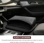 Car Seat Side Pocket Organizer, Multifunctional Leather Console Side Storage Pouch with Card Holder, Waterproof Phone & Sunglasses Pocket Bag for Car Door Seat Console (Black) - Image 5