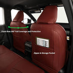 Custom Seat Covers for Toyota 2021-2026 Corolla Hatchback (Full Set,Wine) | 1:1 Custom Fit,Factory Look, - Image 5
