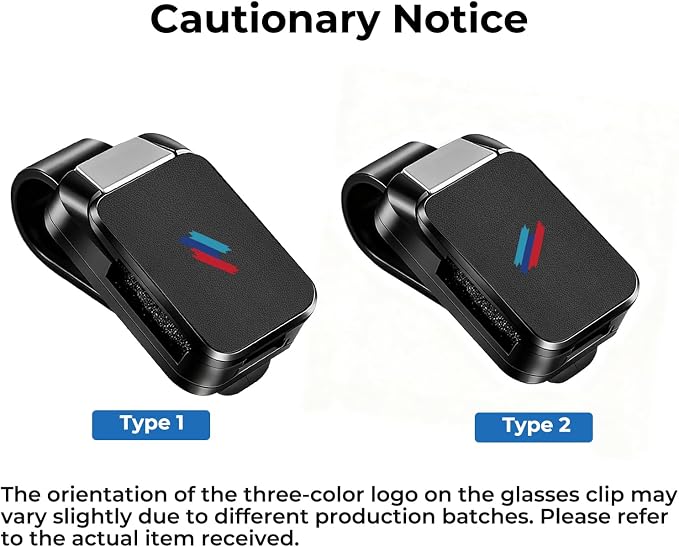 1 Pack Car Sunglass Holder Fits for BMW X3 X5 X7 X1 iX X6 X2 X4 | for BMW 4 3 5 7 2 8 Series Z4 XM, Car Visor Glasses Holder Durable Sunglass Holder Clip Car Interior Accessories (Black) - Image 8