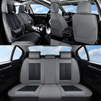 Coverado Car Seat Covers, Seat Covers for Cars, Waterproof Leather Auto Seat Protectors, Leather Car Seat Cushion, Car Interiors Accessories Universal Fit for Most Cars - Image 9