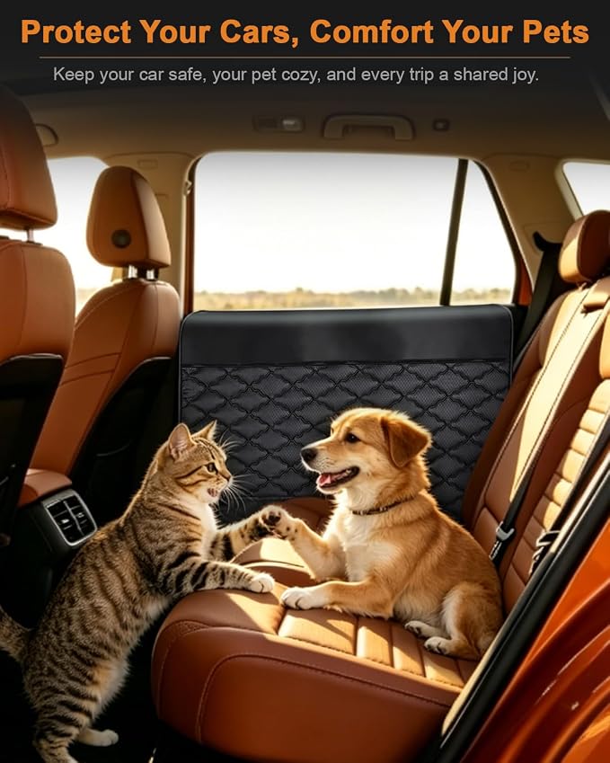 Dog Car Door Protectors, 2-Pack Covers for Trucks & Large SUVs | 20% Larger, Extra-Thick Waterproof Door Panel Covers Help Protect Vehicle Doors from Dog Scratches, Dirt, Drool and Moisture. - Image 6