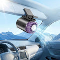 2026 Clip-on Car Air Conditioner Fan,Neck-style ice compress fan,with LED Display,360° Rotatable, 200 Speed Settings, Rechargeable Handheld Device,Suitable for Vehicles,waist,Office,Outdoor Use by Unknown