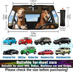 Horse Car Windshield Sun Shade Umbrella Bendable Handle Foldable Funny Horse Animal Driving Sunshade for Car Windshield Block UV Rays Keep Vehicle Cool for Most Sedans SUV Trucks 57"x30" - Image 3