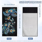 Boho Sea Turtle Car Seat Towel with Storage Bag Sweat Auto Seat Towel Cover Sea Turtle Flower Car Interior Accessories for Women Universal Non Slip Waterproof Protector for Beach Yoga Towels - Image 7