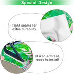 ENYORSE Golf Cart Seat Covers, Tropical Floral Seat Towel Blanket, Soft Breathable Microfiber, Keeps Seats Cool & Comfortable, 51”x31”, Fits 2 & 4 Passenger EZGO, Yamaha,Club Car Carts - Image 4