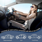 1 Pack Gray Ventilated Bottom Car Seat Cover | 3D Air Mesh, PU Leather, Breathable, Front, with Storage pocket, Universal Fit for Car Truck SUV, Easy to Install - Image 8