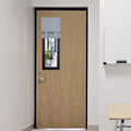 RYB HOME Classroom Door Window Cover Lockdown Shades Blackout, No Drill | Privacy Sidelight Glass Door School Office Blinds, Room Darkening Blocks Views, Portable Curtains, W12 x L30, 1 Panel by RYBHOME
