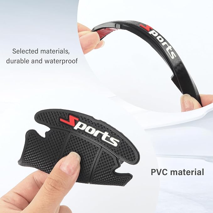 8PCS Car Door Protector,Sports Car Door Handle Protector,Sports Car Door Handle Scratch Protector,Universal CCar Door Edge Protector Fit Most Cars,SUVs,Trucks - Image 4