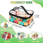 4 Pack Clear Toy Storage Bags, PVC Waterproof Toy Organizer, Black | Waterproof PVC, Transparent View, Reusable Zip Bags, Label Tags, for Blocks, Puzzles, Board Games, Travel and Home Storage - Image 2