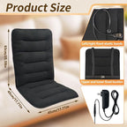 Heated Seat Cushion for Office Chair - Thick and Soft Warm Seat Cover in Winter- Easy Controller to Relieve Fatigue - Comfortable Heating Pad with Power Adapter for Home Etc. - Image 6