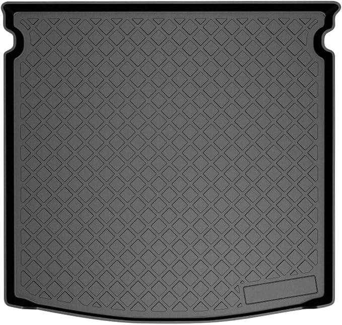 Powerty Trunk Mat for 2014-2019 2020 Mitsubishi Outlander (Not for Outlander Sport Models), All Weather TPE Cargo Mat Liner for Outlander Rear Trunk by Powerty