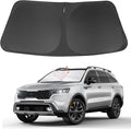 Front Windshield Sun Shade Foldable Car Front Window Sun Shade Windshield Shade Custom Fit for 2021-2025 2026 Kia Sorento SUV Block UV Rays Accessories Heat Keep Cooler by FannycCargoCover