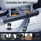 ELOHEI 12V Quiet Car Fan for Backseat Kids with Foldable Stand | 3 Speed 360° Rotate Dual Head Usb Car Fans Strong Wind Power for Universal Cars SUV Sedan Trucks - Image 3