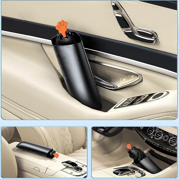 2025 Upgrade Funny Animals Car Windshield Sun Shade Umbrella 5 Layers Nano Coatings Raccoon Driving Car Front Window UV Block Sunshade Cover for Most Cars SUV, Universal Size 57"x30" - Image 6
