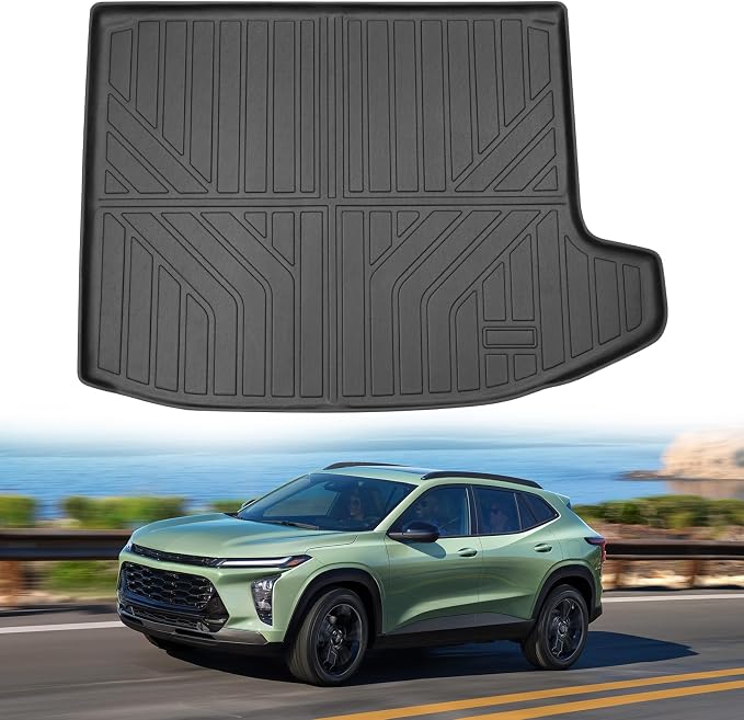 Powerty Trunk Mat for Chevrolet/Chevy Trax 2024-2026, All Weather TPE Cargo Mat Liner for Trax Rear Trunk by Powerty