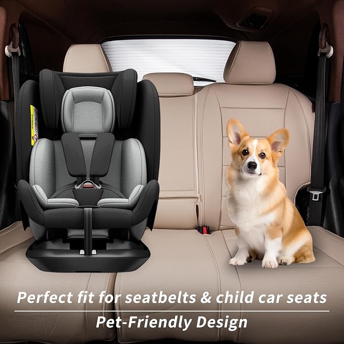 coverdream Custom Seat Covers for 2015-2016 Honda CR-V,Premium Faux Leather Car Seat Cover Set,Full Set Waterproof SUV Seat Protector,Armrest Covers Included (Beige) - Image 2