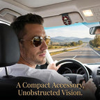 Leopard Print Car Sunglasses Holder Universal Magnetic Visor Accessories | Cheetah Cars Accessories Leather Glasses Clip for Sun Visor Eyeglass Hanger Organizer for Women and Men Gifts Decor - Image 8
